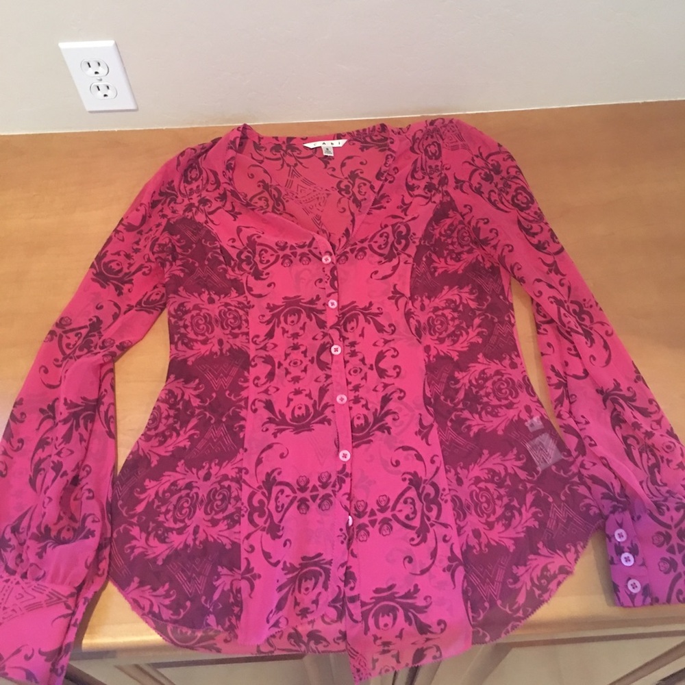 Pink blouse